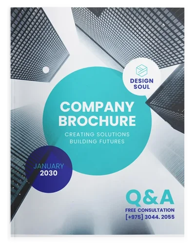 Company Brochure Template | Canva | Docx |ID| PSD