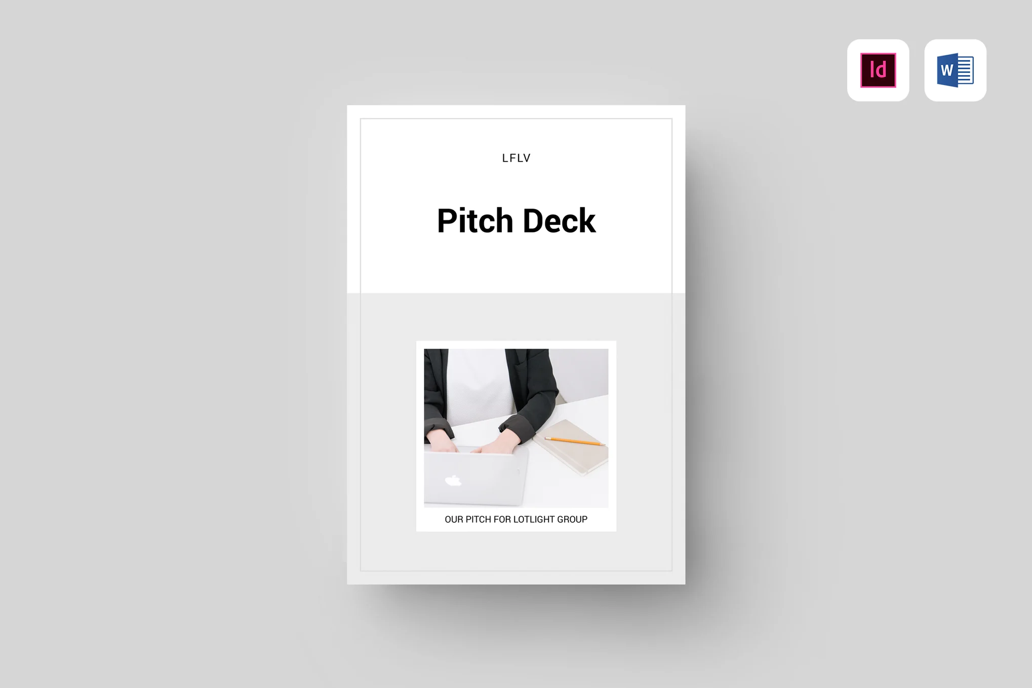 Pitch Deck | MS Word & Indesign