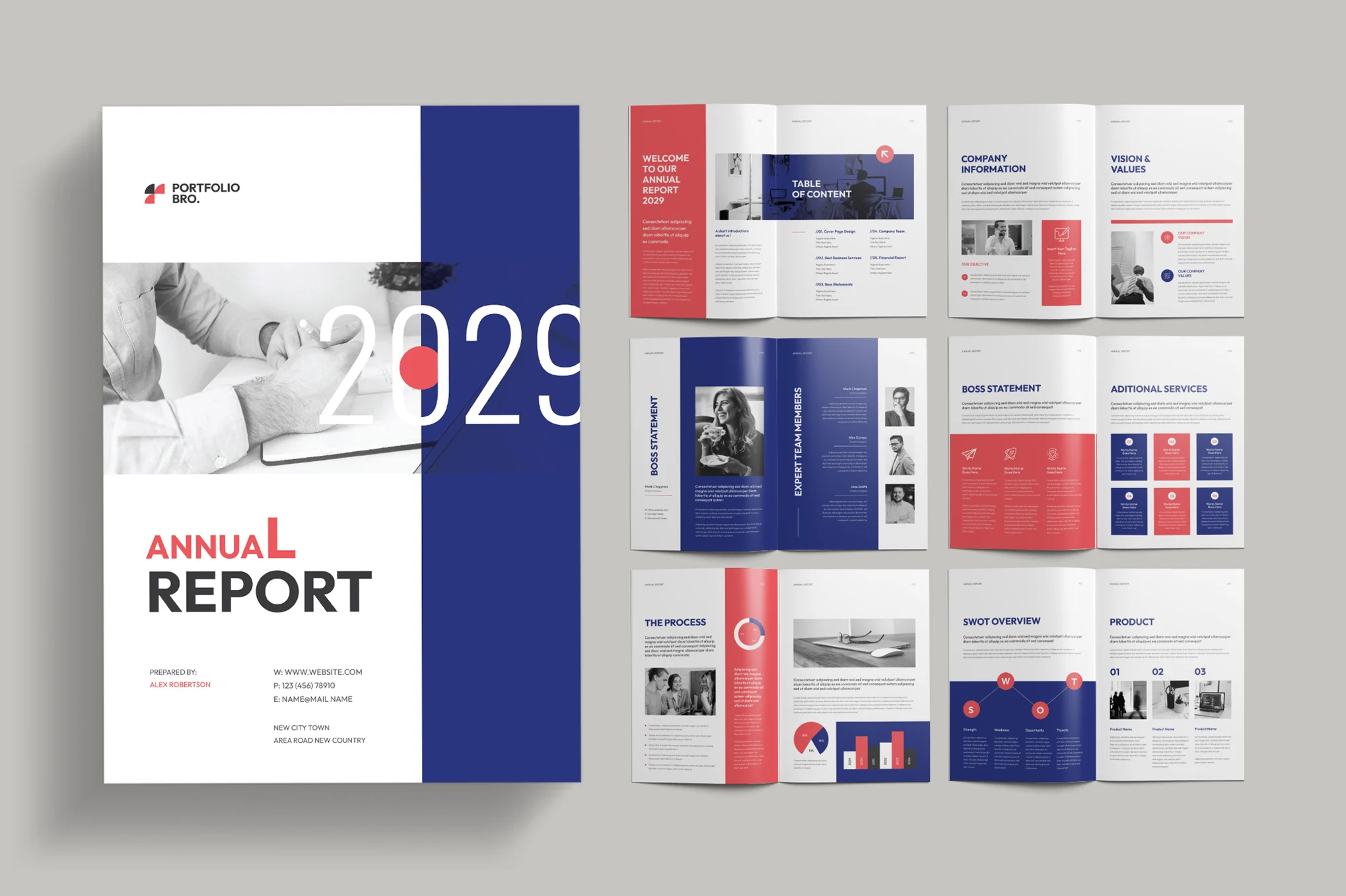 Annual Report Template