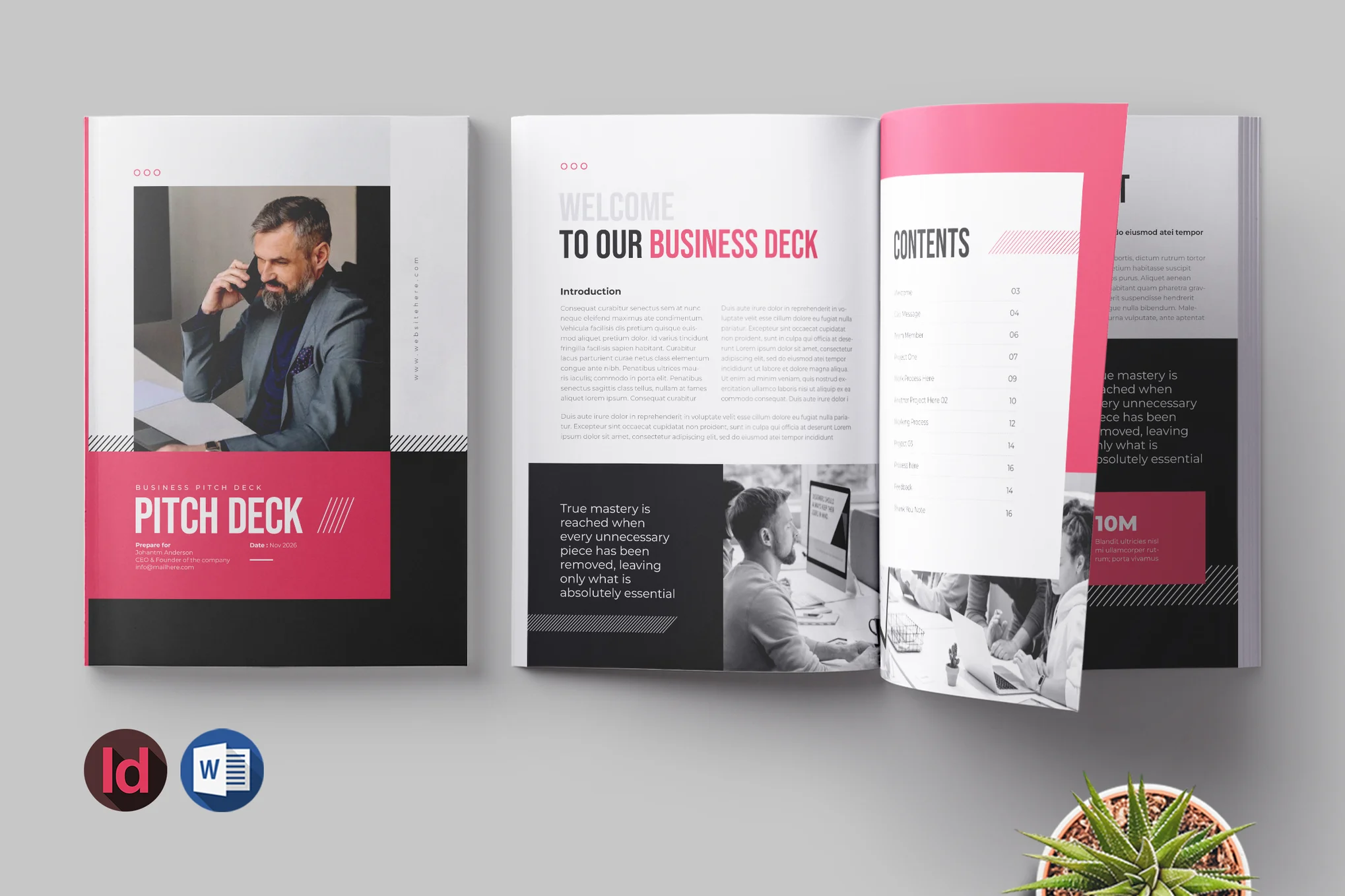 Pitch Deck Brochure