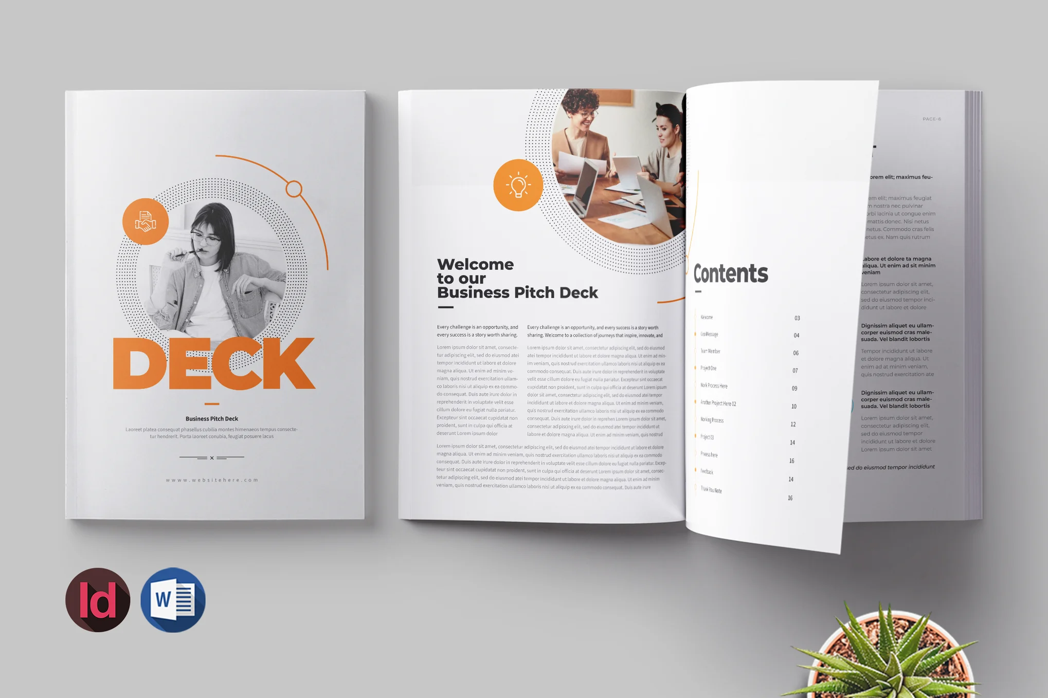 Pitch Deck Brochure